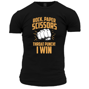 Rock Paper Scissors Unisex Tshirt