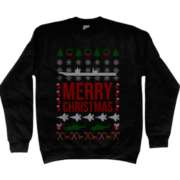 Royal Navy Unisex Christmas Jumper