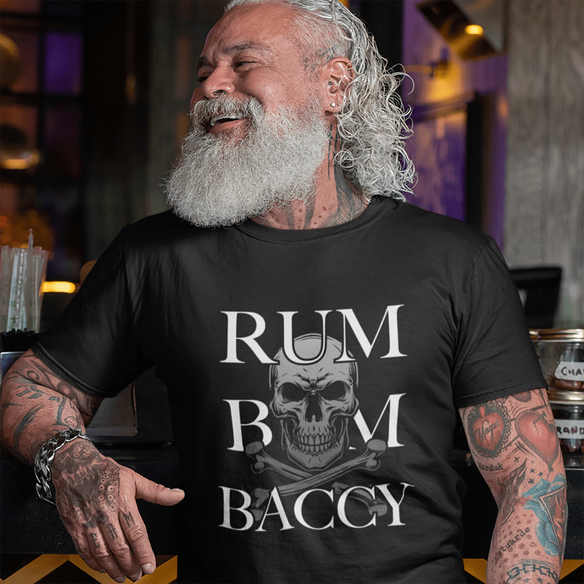 Rum Bum And Baccy T Shirt