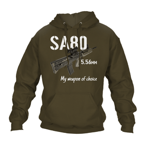 Veteran Hoodie SA80 My Weapon Of Choice