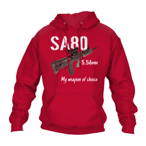 Veteran Hoodie SA80 My Weapon Of Choice