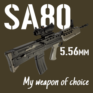 Veteran Hoodie SA80 My Weapon Of Choice