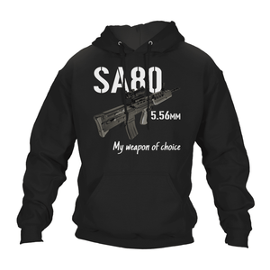 Veteran Hoodie SA80 My Weapon Of Choice