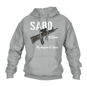 Veteran Hoodie SA80 My Weapon Of Choice