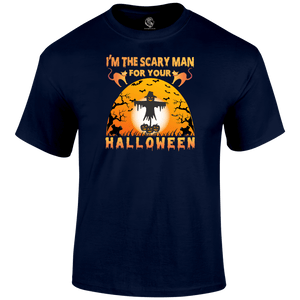 Scary Man Halloween T-Shirt