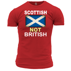 Scottish Not British T Shirt