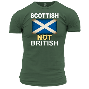 Scottish Not British T Shirt