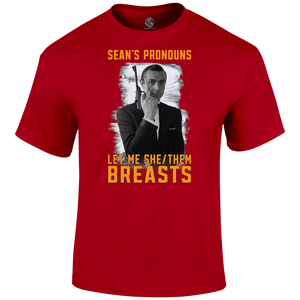 Sean's Pronouns T Shirt