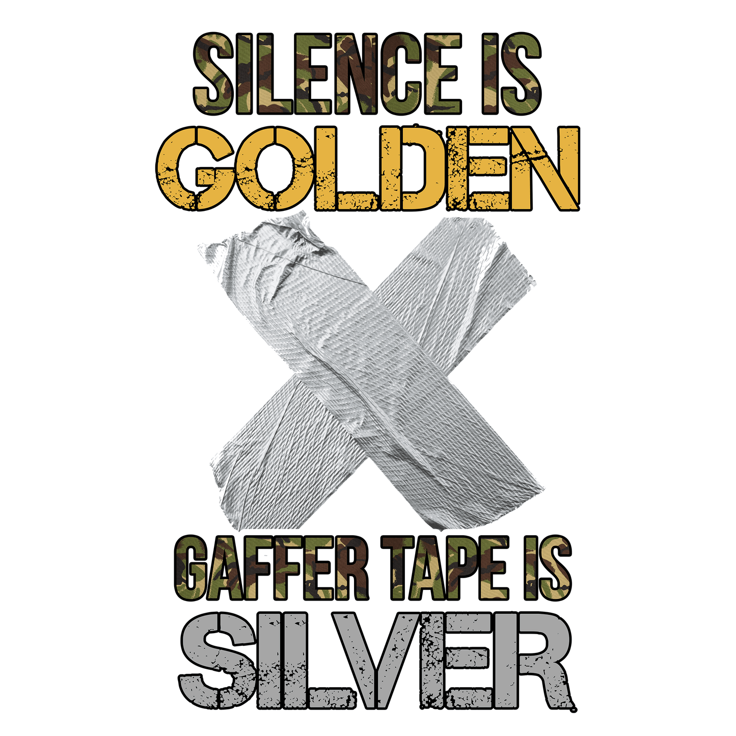 Silence Is Golden Jumbo Mug