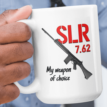SLR, My Weapon Of Choice Jumbo Mug