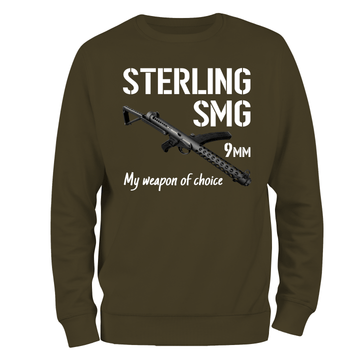 SMG, My Weapon Of Choice Sweatshirt