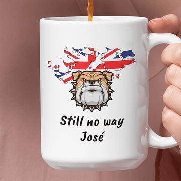Falklands War Mug Still No Way Jose