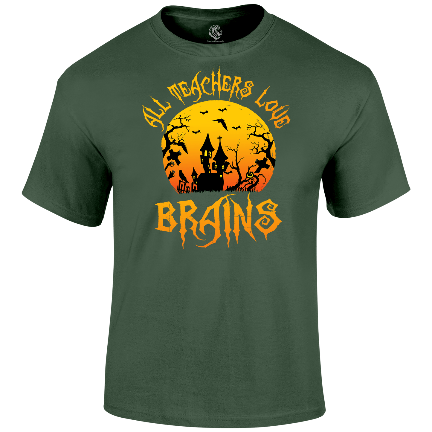 Teachers Love Brains T Shirt