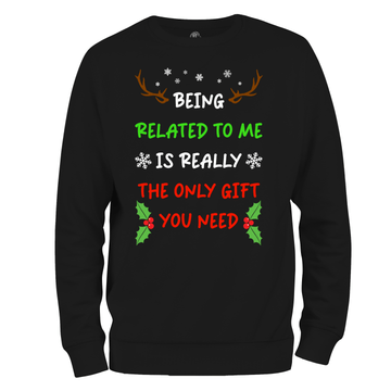 Funny Christmas Jumper The Only Gift