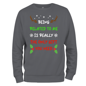Funny Christmas Jumper The Only Gift