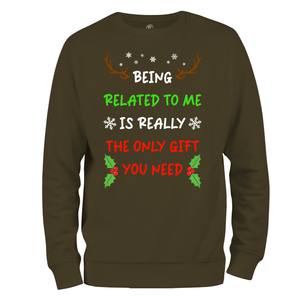 Funny Christmas Jumper The Only Gift