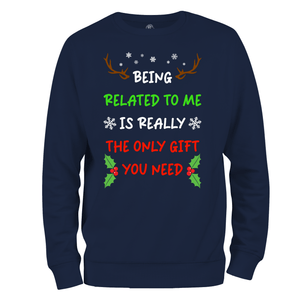 Funny Christmas Jumper The Only Gift