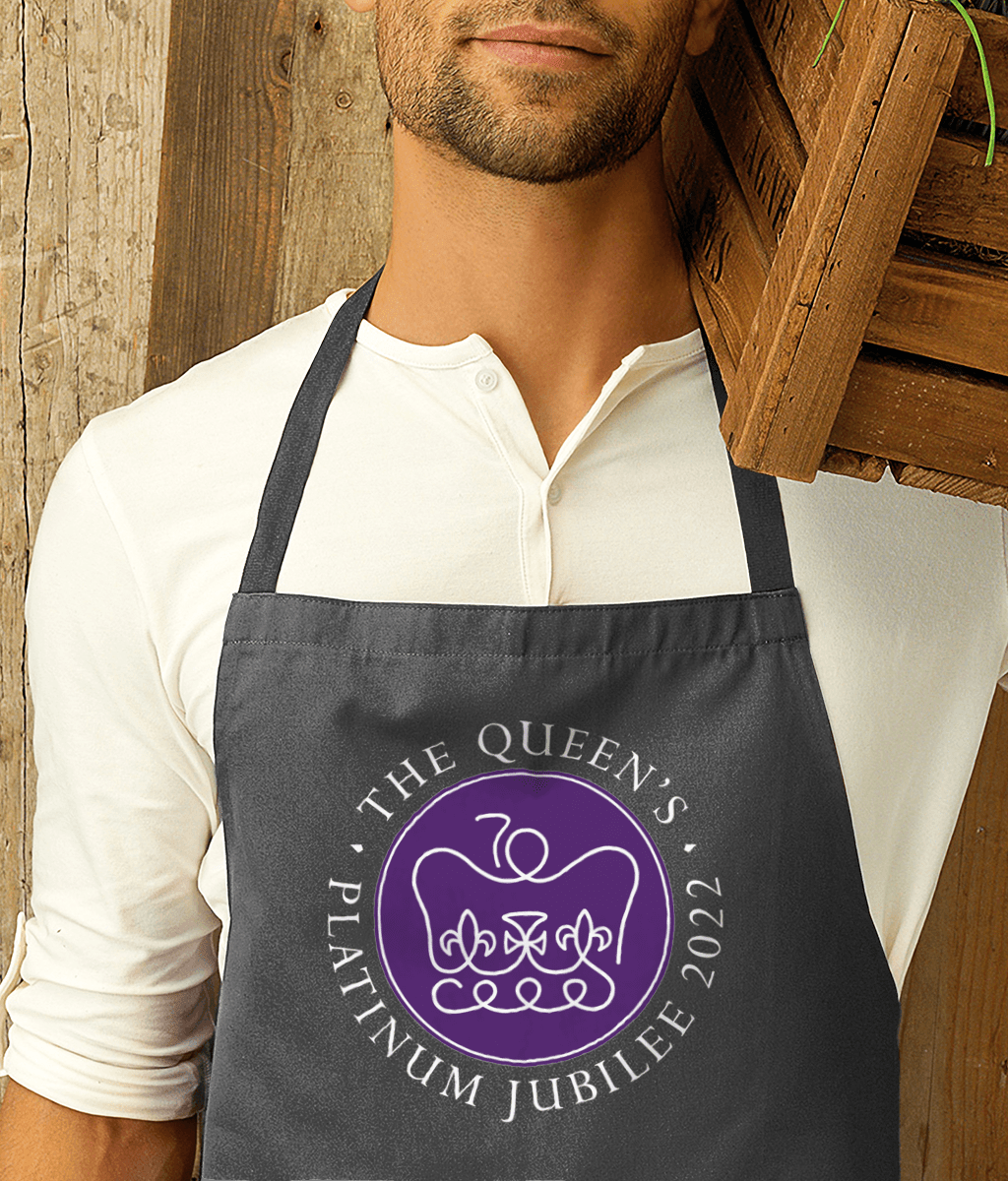 The Queen's Platinum Jubilee 2022 Premier Cotton Apron