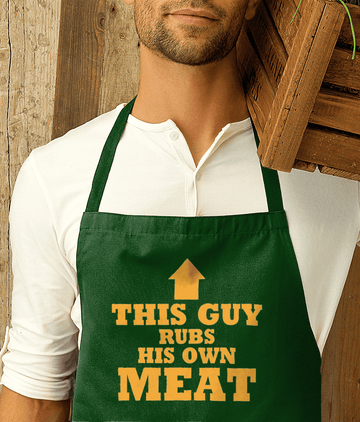 Funny Apron This Guy Premier Cotton