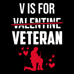 V For Veteran T Shirt