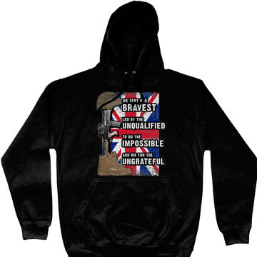 Remembrance Day Hoodie We Sent Our Bravest