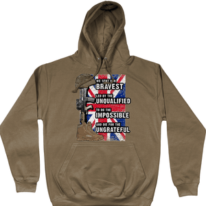 Remembrance Day Hoodie We Sent Our Bravest