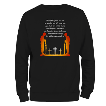 Remembrance Day Sweatshirt We Will Remember Them (3)