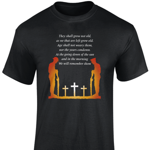 Remembrance Day T Shirt We Will Remember Them (3)