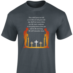 Remembrance Day T Shirt We Will Remember Them (3)