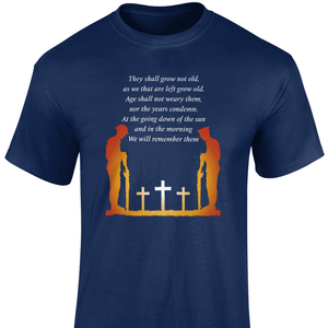 Remembrance Day T Shirt We Will Remember Them (3)