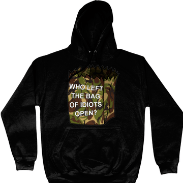 Veteran Hoodie Who Left The Bag Of Idiots Open
