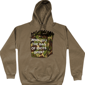 Veteran Hoodie Who Left The Bag Of Idiots Open