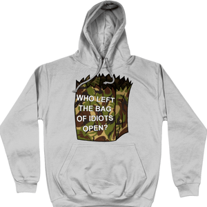 Veteran Hoodie Who Left The Bag Of Idiots Open