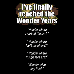 Wonder Years Unisex T Shirt