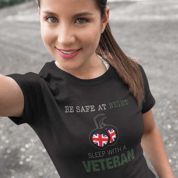 Black / Small Be Safe At Night T Shirt