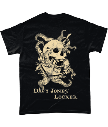 Davy Jones' Locker (Mono) T Shirt