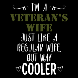 I'm A Veteran's Wife T Shirt