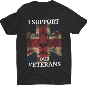 I Support Our Veterans Unisex T Shirt
