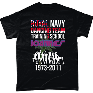 Black / Small Royal Navy School Of Dancing Unisex T Shirt