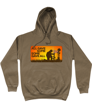 Olive Green / X-Small Some Gave All Unisex Hoodie