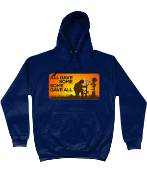 Oxford Navy / X-Small Some Gave All Unisex Hoodie