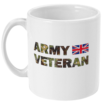 Ceramic / White Army Veteran Mug (DPM)