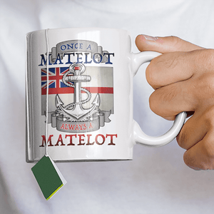 Royal Navy Mug Ceramic Once A Matelot