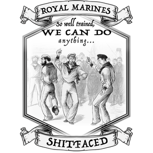 Ceramic / White Royal Marine Dancing Team Mug