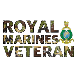 Ceramic / White Royal Marines Veteran Mug (DPM)