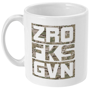 Ceramic / White ZRO FKS GVN Mug