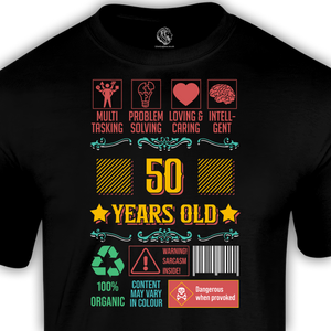 50th birthday t-shirt