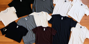 Collection of stylish XXXL T-shirts for men.