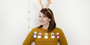 comical Christmas jumper festive holiday