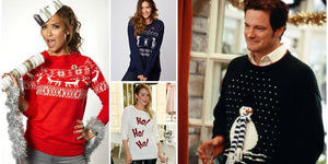 funny Christmas jumpers for men in a festive setting